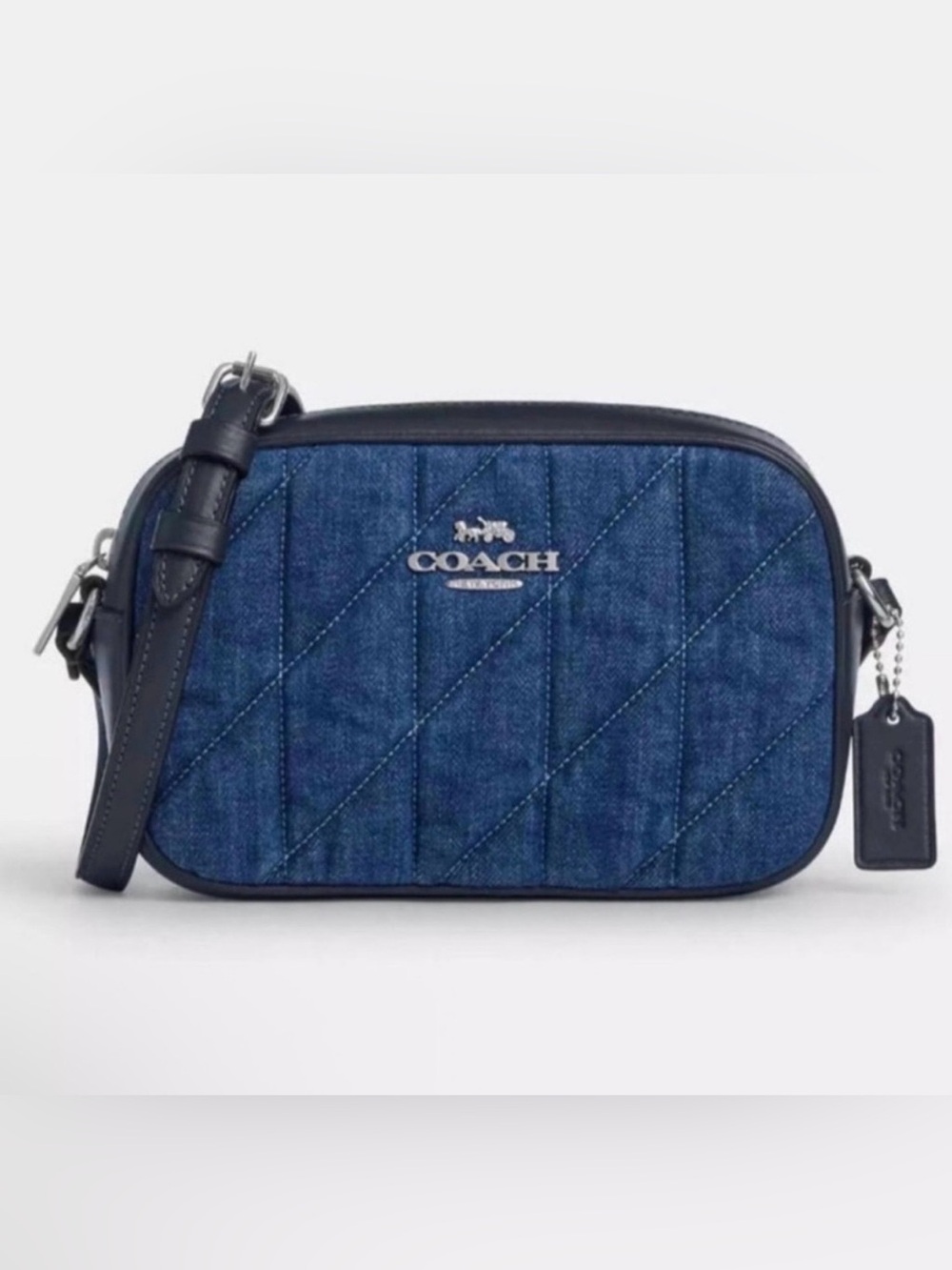 Coach Mini Jamie Camera Bag in Quilted Denim